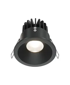 LED Луна за баня за вграждане Zoom DL034-L12W4K-B Maytoni 12W 4000K IP65 | Osvetlenieto.bg