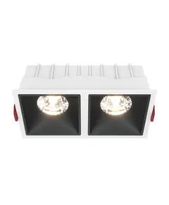 LED Луна за вграждане Alfa LED DL043-02-15W3K-SQ-WB Maytoni 2x15W 3000K | Osvetlenieto.bg