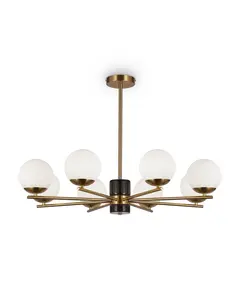 Полилей Marble MOD187PL-08BS Maytoni 8xE27 | Osvetlenieto.bg