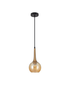 Пендел Favera PND-42361-1-BRO-AMB Italux 1xE27 | Osvetlenieto.bg