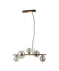 Полилей Canello PND-406007-5-HBR Italux 5xG9 | Osvetlenieto.bg