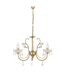 Полилей FABERGE DLA12153P Aca Lighting 3xE14 | Osvetlenieto.bg