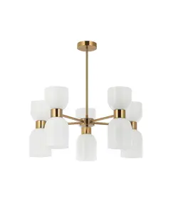 Полилей Monza PND-57602-5-BRO Italux 10xE27 | Osvetlenieto.bg