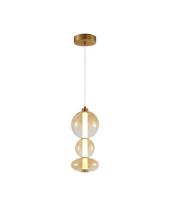 LED Пендел Sonte PND-24352V-24W-AB-AMB Italux 24W 3000K | Osvetlenieto.bg