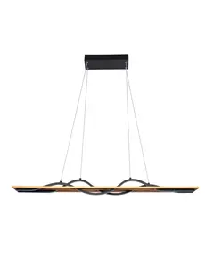 LED Полилей Conato PND-23848-30W-BK-GD Italux 35W 3000K | Osvetlenieto.bg