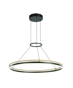 LED Полилей Merlot PND-54638R-28W-3K-BK-GD Italux 28W 3000K | Osvetlenieto.bg