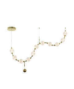 LED полилей Morano PND-93829-44W-3K-GD Italux 49W 3000K | Osvetlenieto.bg