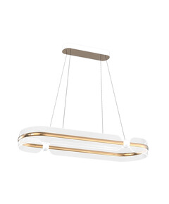 LED Полилей Sopla PND-63728-56W-3K-GD Italux 56W 3000K | Osvetlenieto.bg