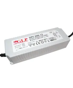 LED захранване 200W 12V GLP IP67 GPV-200-12 | Osvetlenieto.bg