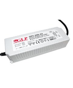 LED захранване 200W 24V GLP IP67 GPV-200-24 | Osvetlenieto.bg