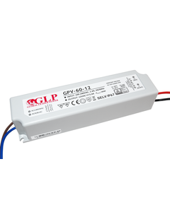 LED захранване 60W 12V GLP IP67 GPV-60-12 | Osvetlenieto.bg