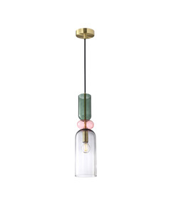 Пендел Manso PND-37462D-MC-GD Italux 1xE14 | Osvetlenieto.bg