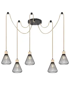 Полилей FARFALLE 3150 Rabalux 5xE27 | Osvetlenieto.bg