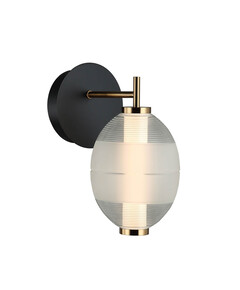 LED Аплик Rinot WL-45372-1-WH-CL Italux 8W 3000K | Osvetlenieto.bg