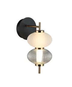 LED Аплик Testa WL-84938-2-BK Italux 8W 3000K | Osvetlenieto.bg