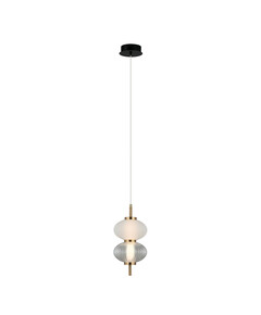 LED Пендел Testa PND-84938-2V-BK Italux 8W 3000K | Osvetlenieto.bg