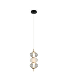 LED Пендел Testa PND-84938-3-BK Italux 12W 3000K | Osvetlenieto.bg