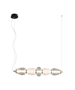 LED Полилей Gastel PND-74937-5-BK Italux 22W 3000K | Osvetlenieto.bg