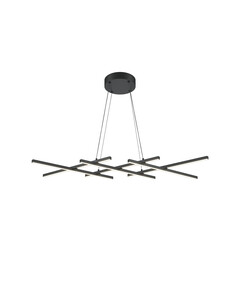 LED Полилей Halo MOD244PL-L50BK Maytoni 40W 3000K-4000K | Osvetlenieto.bg