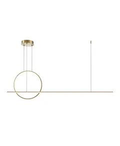 LED Полилей Halo MOD247PL-L49BSK Maytoni 40W 2600K-3500K | Osvetlenieto.bg