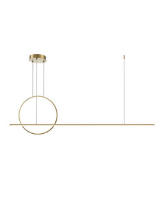 LED Полилей Halo MOD247PL-L49BSK Maytoni 40W 2600K-3500K | Osvetlenieto.bg