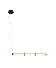 LED Полилей Sanpo PND-26384-3-GD-CL Italux 9W 3000K | Osvetlenieto.bg