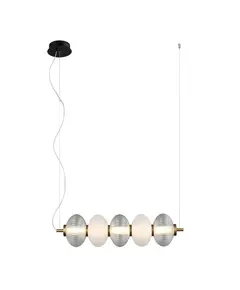 LED Полилей Testa PND-84938-4-BK Italux 19W 3000K | Osvetlenieto.bg