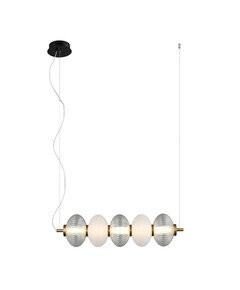 LED Полилей Testa PND-84938-4-BK Italux 19W 3000K | Osvetlenieto.bg