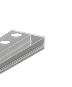 LED профил за вграждане в плочки UNI-TILE12 C PLUS анодизиран 2 метра | Osvetlenieto.bg