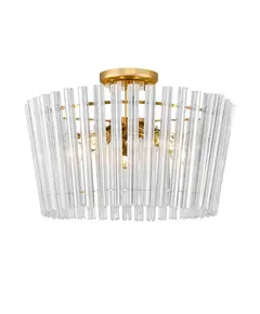 Плафон Zuma Line C0547-05H-F9AC BACH 5xE14 | Osvetlenieto.bg