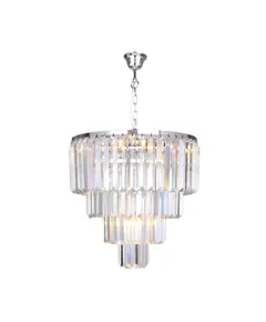 Полилей Zuma Line 17106/4+1-CHR AMEDEO 5xE14 | Osvetlenieto.bg