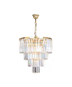 Полилей Zuma Line 17106/4+1-GLD AMEDEO 5xE14 | Osvetlenieto.bg