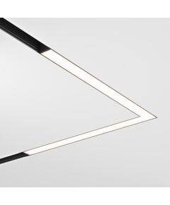 Bluetooth LED Ъглов осветител за магнитна шина Exility-thin Basis TR042-4-24W3K-WW-DS-1 Maytoni 24W 3000K-6000K | Osvetlenieto.bg
