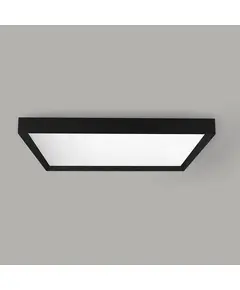 LED плафон ARIS квадрат черен мат 54W 60х60cm 3000К/4000К/6000К CCT | Osvetlenieto.bg