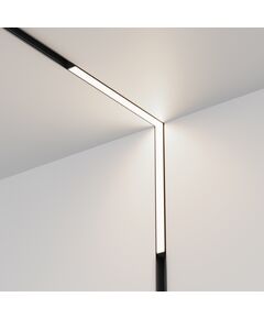 LED Вертикален осветител за магнитна шина Exility-thin Basis Angle TR102-24W4K-B-1 Maytoni 24W 4000K | Osvetlenieto.bg