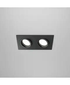 Луна за вграждане черна Atom Maytoni DL024-2-02B | Osvetlenieto.bg