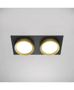 Двойна луна за вграждане Hoop DL086-02-GX53-SQ-BG Maytoni 2xGX53 | Osvetlenieto.bg