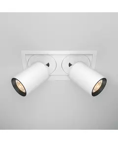 LED Двоен спот за вграждане Hidden DL095-02-10W3K-W Maytoi 20W 3000K | Osvetlenieto.bg