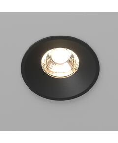 LED Луна за вграждане Round DL058-12W3K-B Maytoni 12W 3000K | Osvetlenieto.bg