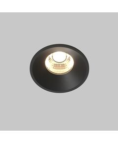 LED Луна за вграждане Round DL058-7W3K-B Maytoni 7W 3000K | Osvetlenieto.bg