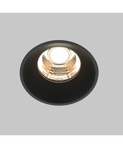 LED Луна за вграждане Round DL058-7W3K-TRS-B Maytoni 7W 3000K | Osvetlenieto.bg