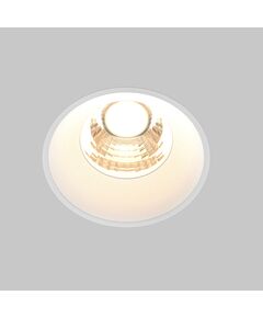 LED Луна за вграждане Round DL058-7W3K-TRS-W Maytoni 7W 3000K | Osvetlenieto.bg