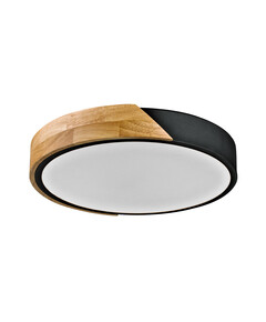 LED Плафон Nastro PLF-13186-BK-WO Italux 24W 3000K | Osvetlenieto.bg