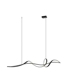 LED Полилей Zambelis 23109 PENDAN LED LIGHT 27W 3000K ALUMINIUM- BLACK | Osvetlenieto.bg