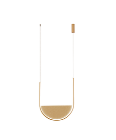 LED Полилей Zambelis 23167 PENDANT LED LIGHT 20W 3000K,4000K GOLD-CHAMPAGNE | Osvetlenieto.bg