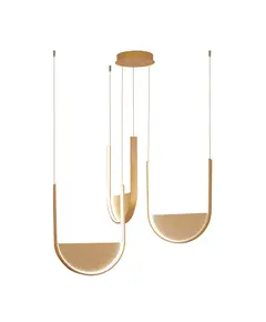 LED Полилей Zambelis 23169 PENDANT LED LIGHT 54W 3000K,4000K GOLD-CHAMPAGNE | Osvetlenieto.bg