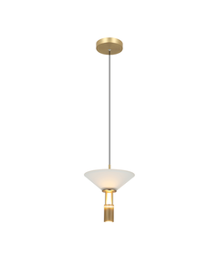 LED Полилей Zambelis 23199 PENDANT LED LIGHT 10W 3000K ALUMINIUM GOLD | Osvetlenieto.bg