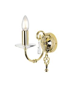 Аплик Aegean 1xE14 Polished Brass Elstead Lighting AG1-POL-BRASS | Osvetlenieto.bg