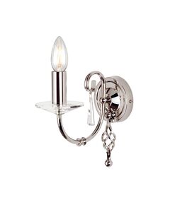 Аплик Aegean 1xE14 Polished Nickel Elstead Lighting AG1-POL-NICKEL | Osvetlenieto.bg