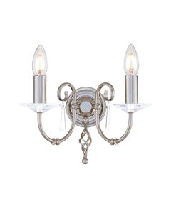 Аплик Aegean 2xE14 Polished Nickel Elstead Lighting AG2-POL-NICKEL | Osvetlenieto.bg